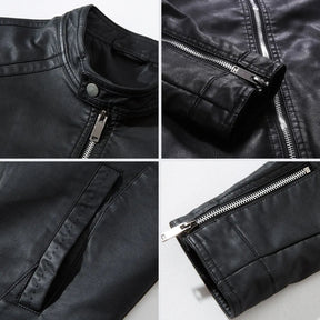 Chaqueta Masculina de Cuero Raven